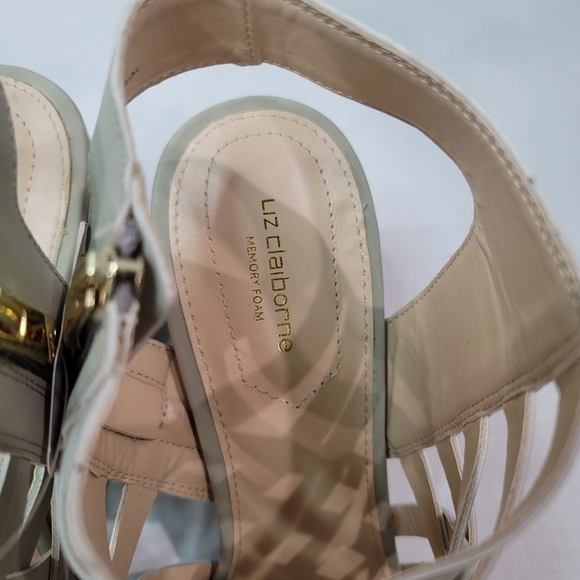 Liz Claiborne Teagan Block Heeled Sandals Size 11 - Picture 8 of 12